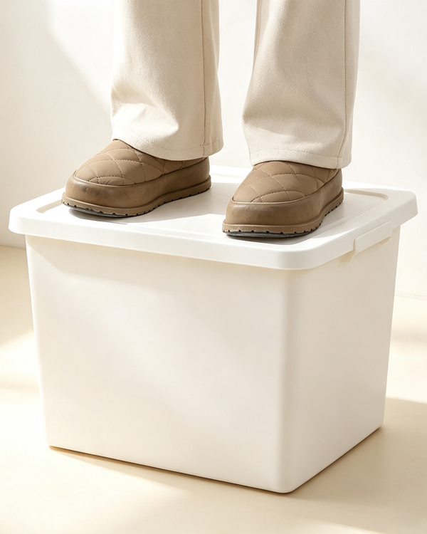 Japanese Minimalist Lidded Storage Box