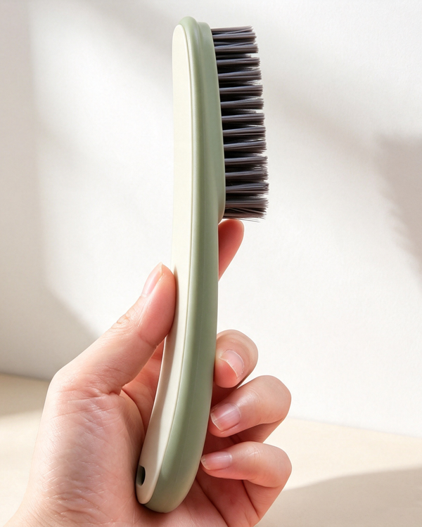 Multi-functional Soft-Bristle Cleaning Brush (Long-handled Household Shoe & Laundry Brush)
